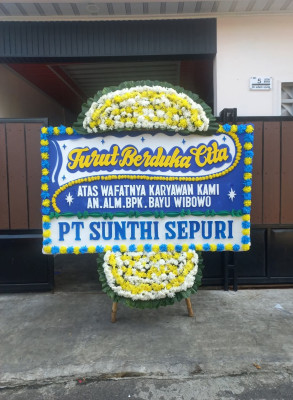 Papan Bunga Duka di Pilolodaa